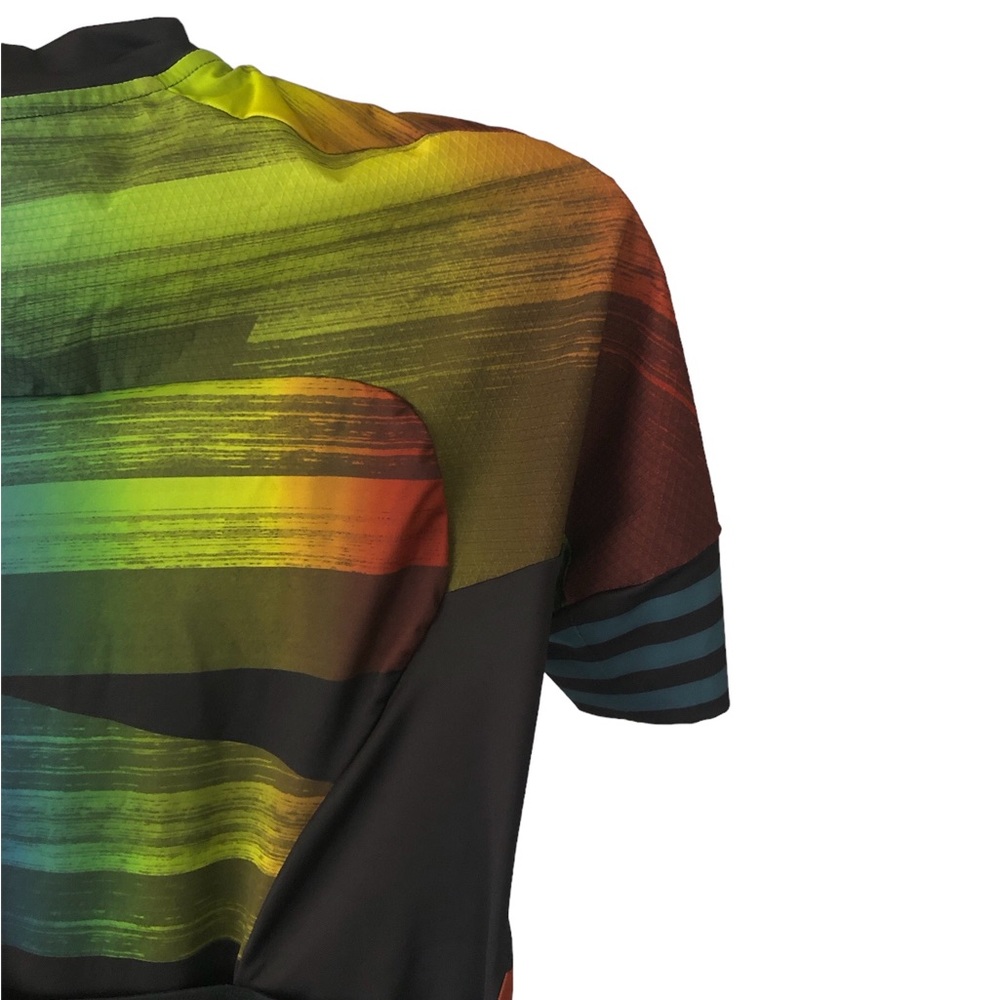 NEW WITH TAGS! Women's Adidas Adistar Pride Aerodynamic Cycling Jersey. Size L - Picture 12 of 16